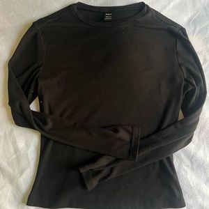 4 for $10 // SHEIN Long Sleeve Scoop Neck Shirt
